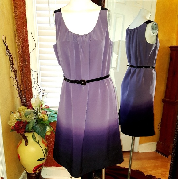 Vera Wang Dresses & Skirts - Simply Vera Vera Wang ombre Purple dress 12 SD34